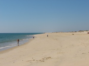 Stranden ved Tavira by